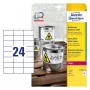 Selbstklebendes Etikett für Drucker Avery L4718-20