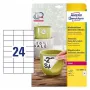 Selbstklebende Etiketten AVERY L4718REV-20