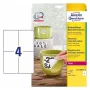 Selbstklebendes Etikett für Drucker Avery L4719REV-20