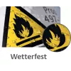 Selbstklebendes Etikett Avery L4775-20 Abgerundetes Rechteck