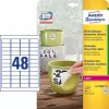 Selbstklebendes Etikett Avery L4778REV-20 Abgerundetes Rechteck