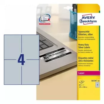 Selbstklebendes Etikett für Drucker Avery L6134-20