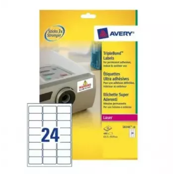 Selbstklebendes Druckeretikett Avery L6141-20