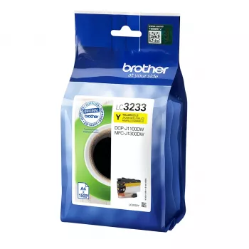 Patrone Brother LC-3233Y Gelb 1500 Seiten DCP-J1100DW/MFC-J1300DW