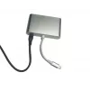 Microconnect LIGHT-HUB4 Schnittstellen-Hub Lightning 480 Mbit/s Silber