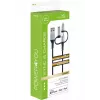 USB-Kabel Schwaiger LKU 100 1,5m USB 2.0 A Micro-USB B Schwarz Silber