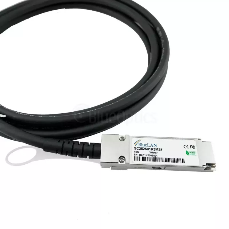 BlueOptics MC2207130-0A1-BL InfiniBand Glasfaserkabel 2m QSFP Stecker-Stecker