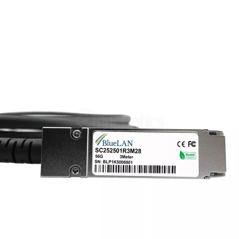 BlueOptics MC2207130-0A1-BL InfiniBand Glasfaserkabel 2m QSFP Stecker-Stecker