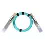 Netzwerkkabel BlueOptics MFA1A00-C003-TG-BO QSFP28 AOC 3m Türkis