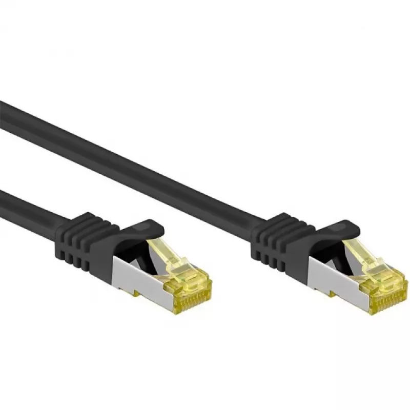 Techly ICOC R7-7SS-300-BK Netzwerkkabel Schwarz 30 m Cat7 S/FTP (S-STP)