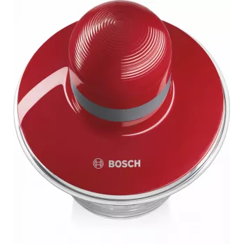 Bosch MMR08R2 elektrischer Zerkleinerer 0,8 L 400 W Grau, Rot