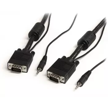 StarTech.com 5m Koax Hochauflösendes Monitor-VGA-Videokabel mit Audio HD15 M/M