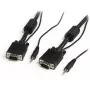 StarTech.com 5m Koax Hochauflösendes Monitor-VGA-Videokabel mit Audio HD15 M/M
