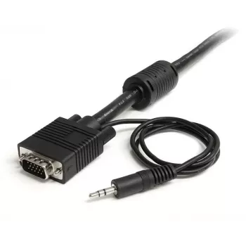 StarTech.com 5m Koax Hochauflösendes Monitor-VGA-Videokabel mit Audio HD15 M/M
