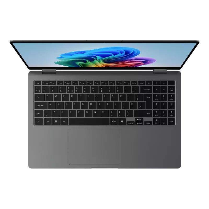 Samsung Galaxy Book5 360 Copilot+ PC Intel Core Ultra 7 258V Laptop 39,6 cm (15,6 Zoll) Touchscreen Full HD 32 GB LPDDR5x-SDRAM 1 TB SSD Wi-Fi 7 (802.11be) Windows 11 Home Grau