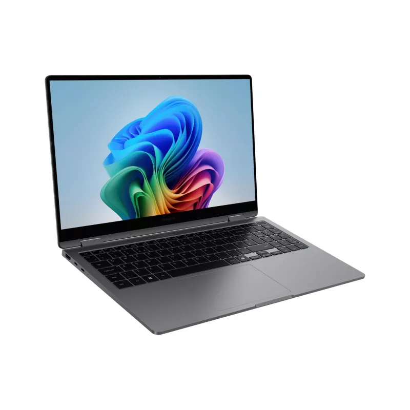 Samsung Galaxy Book5 360 Copilot+ PC Intel Core Ultra 7 258V Laptop 39,6 cm (15,6 Zoll) Touchscreen Full HD 32 GB LPDDR5x-SDRAM 1 TB SSD Wi-Fi 7 (802.11be) Windows 11 Home Grau