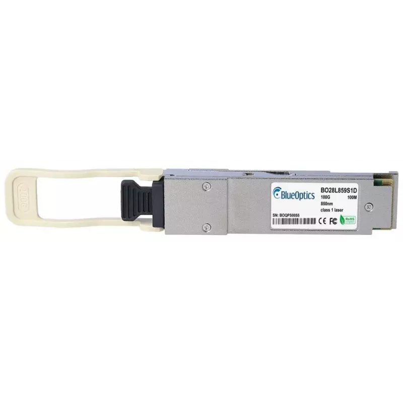 Glasfaser-Transceiver BlueOptics N-QSFP28-SR4-BO 100000 Mbit/s 850 nm