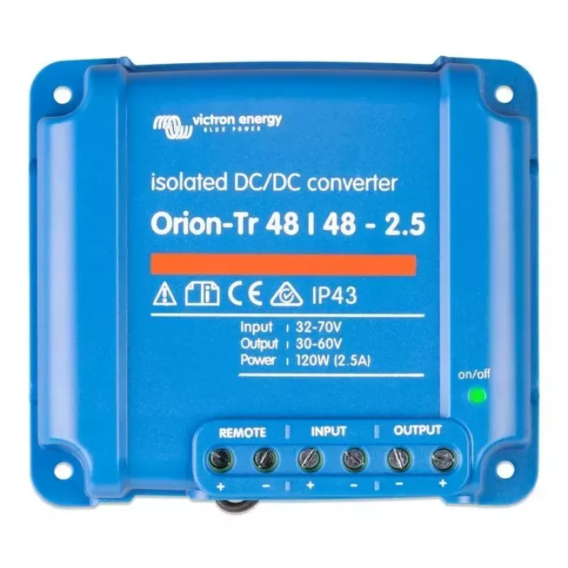 DC-DC-Wandler Victron Energy Orion-Tr 48/48-2.5A 120 W — isoliert 48 V auf 48,2 V