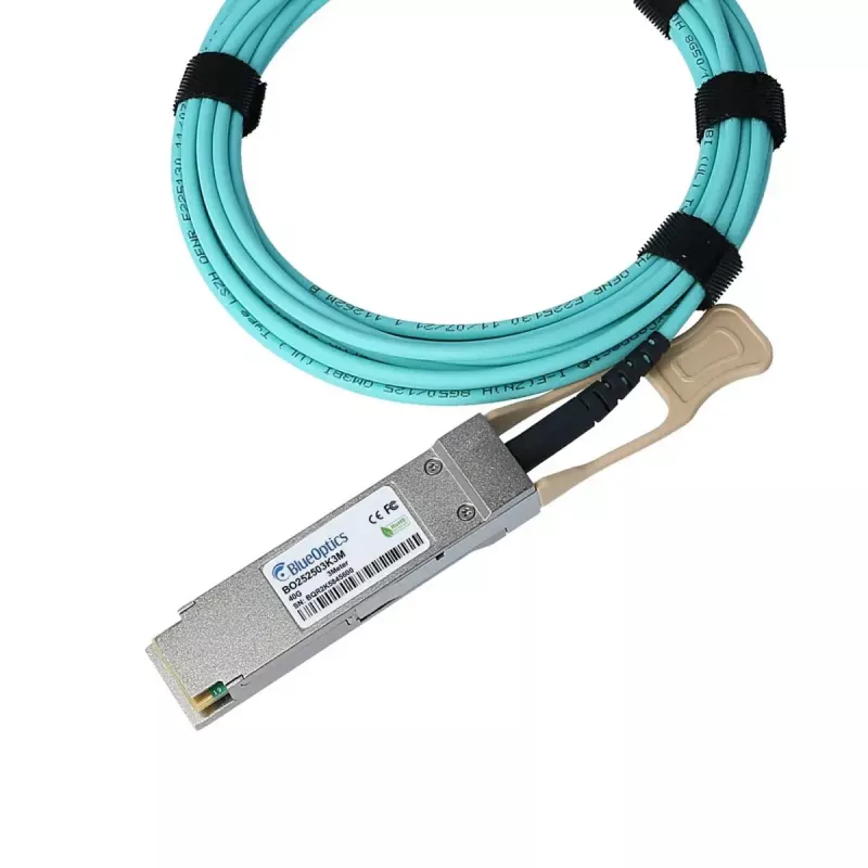 BlueOptics PAN-QSFP-AOC-15M-BO InfiniBand Glasfaserkabel 1 m QSFP Stecker/Stecker