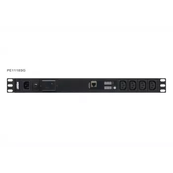 Basic Metered PDU ATEN PE1118SG 1U 18 AC Outlets Surge Protection