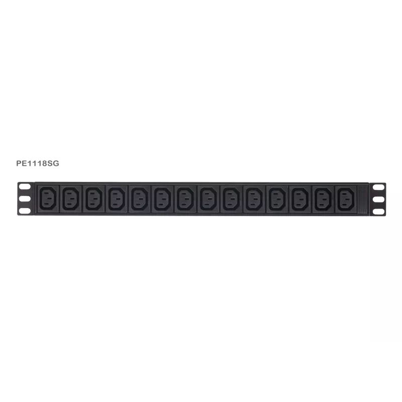 Basic Metered PDU ATEN PE1118SG 1U 18 AC Outlets Surge Protection