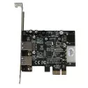 StarTech.com 2-Port PCI Express (PCIe) SuperSpeed USB 3.0-Kartenadapter mit UASP - LP4-Strom