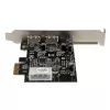 StarTech.com 2-Port PCI Express (PCIe) SuperSpeed USB 3.0-Kartenadapter mit UASP - LP4-Strom