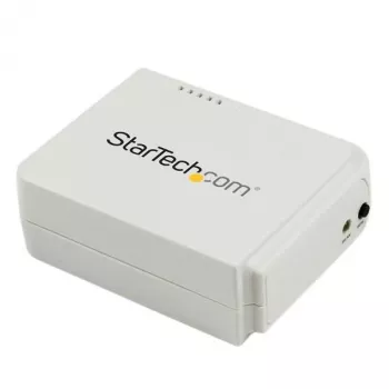 StarTech.com 1 Port USB Wireless N Netzwerk-Druckserver mit 10/100 Mbps Ethernet-Port – 802.11 b/g/n
