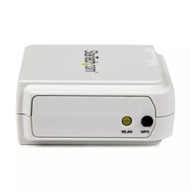 StarTech.com 1 Port USB Wireless N Netzwerk-Druckserver mit 10/100 Mbps Ethernet-Port – 802.11 b/g/n