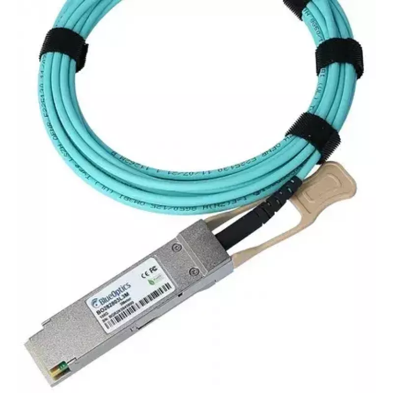 BlueOptics Q28-AOC-3M-PA-BO InfiniBand-Glasfaserkabel 3m QSFP28 Stecker