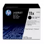 HP 11X 2er-Pack High Yield Schwarz Original LaserJet Tonerkartuschen Tonerkartusche 2 Stück