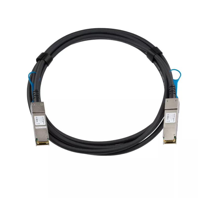 StarTech.com Juniper QFX-QSFP-DAC-3M kompatibles 3m 40G QSFP+ zu QSFP+ Direct-Attach-Kabel Twinax - 40GbE QSFP+ Kupfer-DAC 40 Gbit/s Low-Power passives Transceiver-Modul DAC