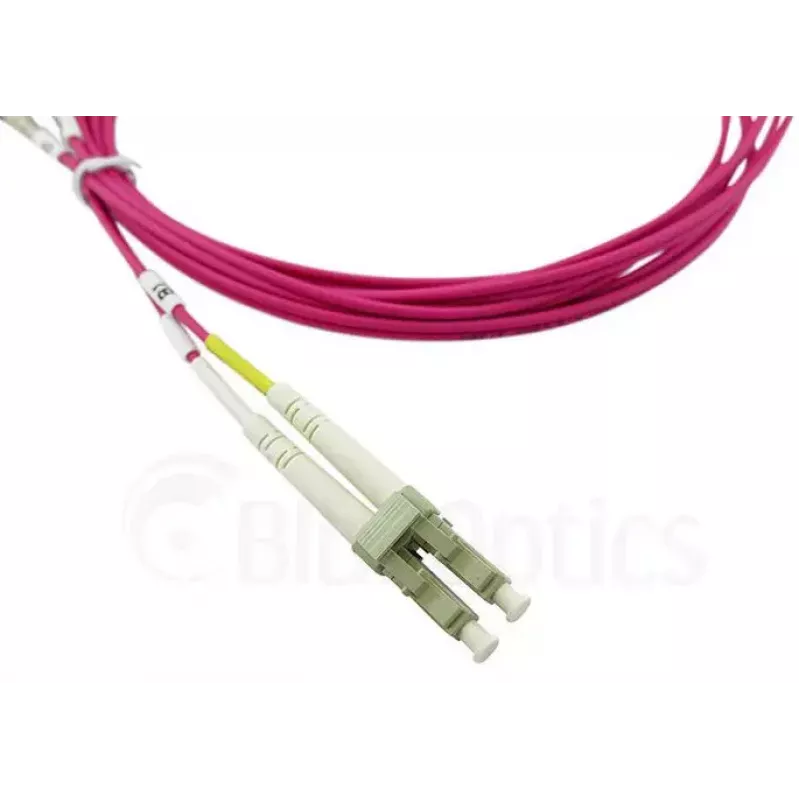 BlueOptics QK733A-BO InfiniBand-Glasfaserkabel 2 m 2x LC Violett