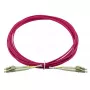 BlueOptics QK733A-BO InfiniBand-Glasfaserkabel 2 m 2x LC Violett
