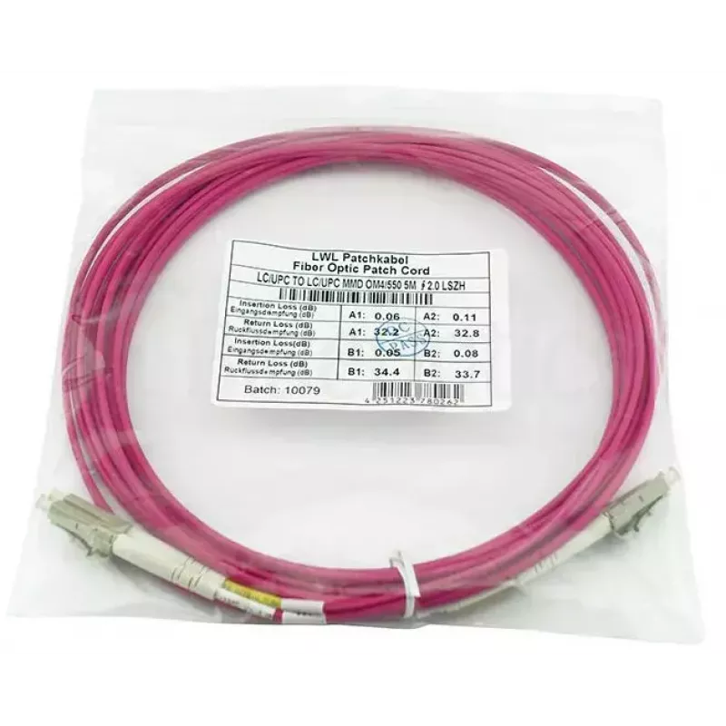 BlueOptics QK734A-BO InfiniBand-Glasfaserkabel 5 m LC OM4