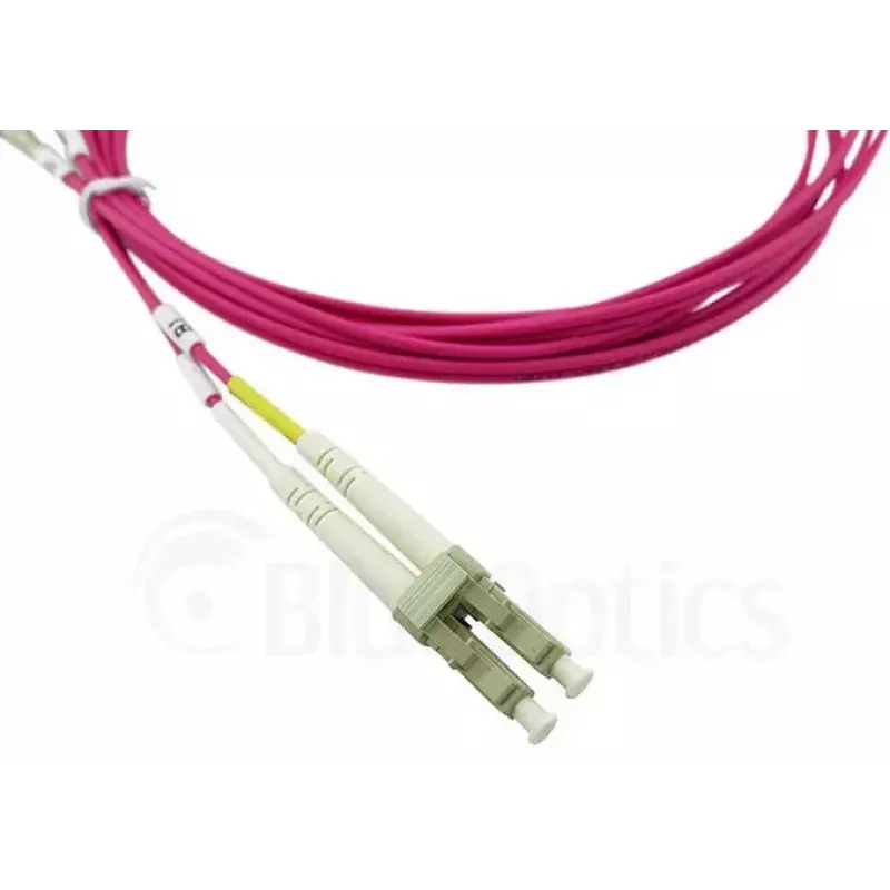 BlueOptics QK736A-BO InfiniBand Glasfaserkabel 30 m LC Violett