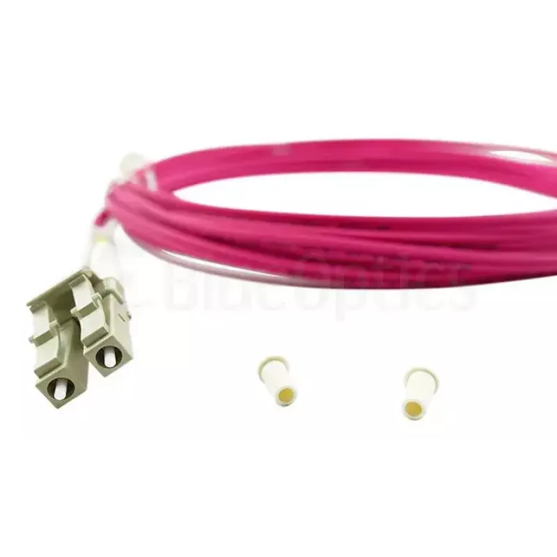 BlueOptics QK736A-BO InfiniBand Glasfaserkabel 30 m LC Violett