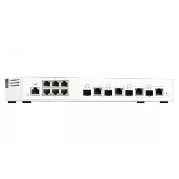 QNAP QSW-M2106-4C Netzwerk-Switch Managed L2 2,5G Ethernet (100/1000/2500) Weiß