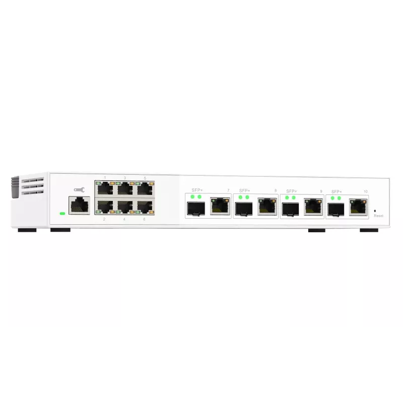 QNAP QSW-M2106-4C Netzwerk-Switch Managed L2 2,5G Ethernet (100/1000/2500) Weiß