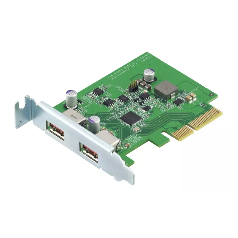 QNAP QXP-10G2U3A Schnittstellenkarten/Adapter Intern USB 3.2 Gen 2 (3.1 Gen 2)