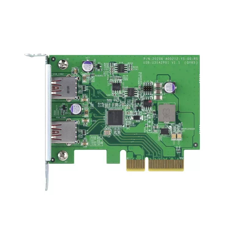 QNAP QXP-10G2U3A Schnittstellenkarten/Adapter Intern USB 3.2 Gen 2 (3.1 Gen 2)