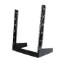 StarTech.com 2-Post 12U Desktop-Server-Rack, kleines offenes 19-Zoll-Computer-Rack, kompaktes Netzwerk-Rack für AV-/Studio-/Daten-/IT-Equipment – freistehendes Zwei-Post-Rack für Heim-/Büroanwendungen