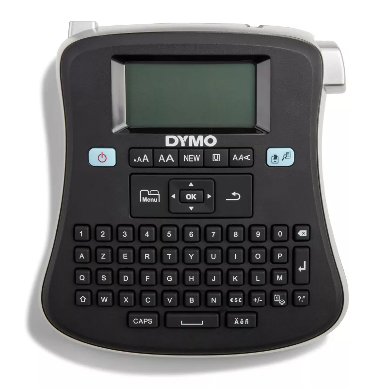 DYMO LabelManager ® ™ 210D - AZERTY, D1, Thermotransfer, 180 x 180 DPI, 12 mm/s, Schwarz, Silber