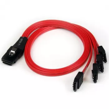 StarTech.com 50cm SFF-8087 auf 4x SATA – Internes Mini-SAS-auf-SATA-Reverse-Kabel