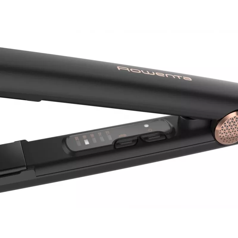 Rowenta Ultimate Experience SF8210 Glätteisen Warm Black, Copper 2,7 m