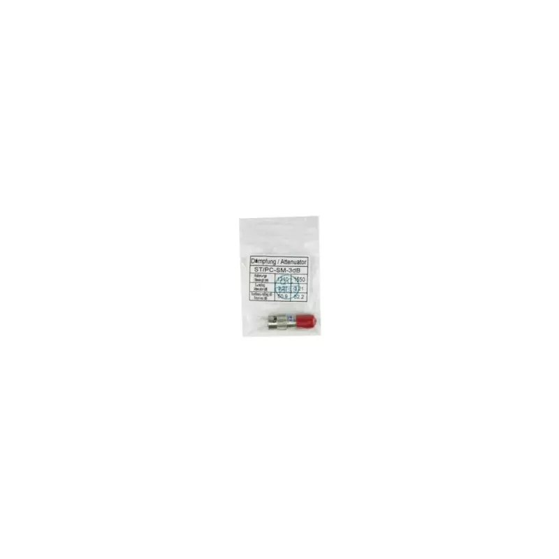 Dämpfungsglied BlueOptics SFA23BK5 5 dB Rot ST-Steckverbinder