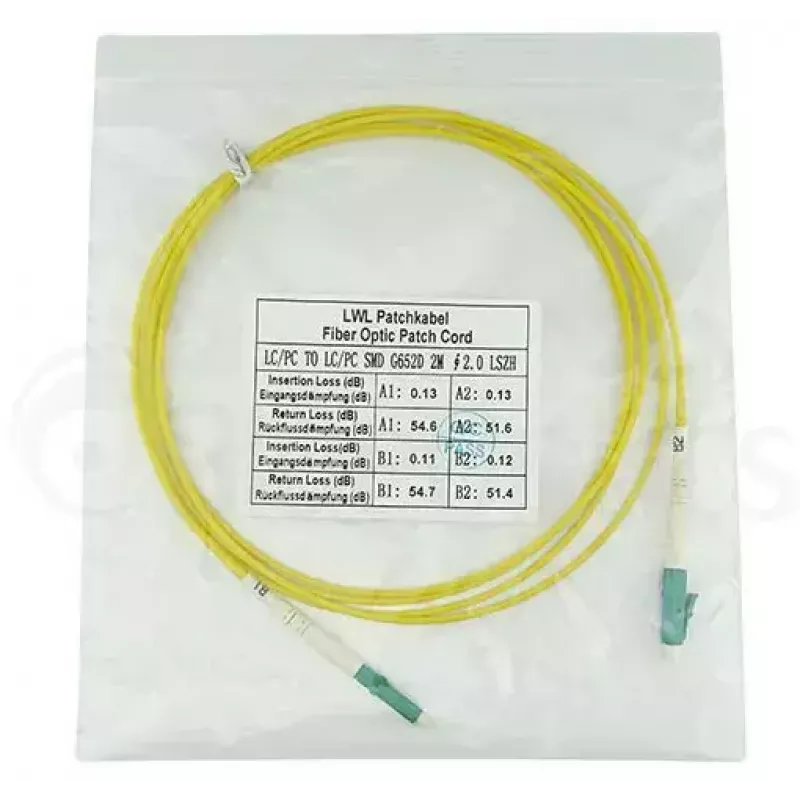 BlueOptics SFP2121BU30MM InfiniBand-Glasfaserkabel 30 m LC Gelb