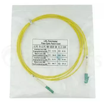 BlueOptics SFP2121BU3MM InfiniBand Glasfaserkabel 3 m LC Gelb