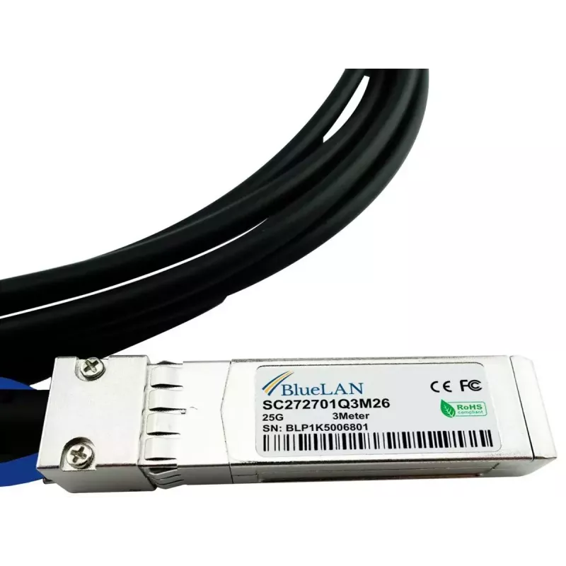 BlueOptics SFP-25G-C2M-BL InfiniBand/Glasfaserkabel 2 m SFP28 Stecker/Stecker