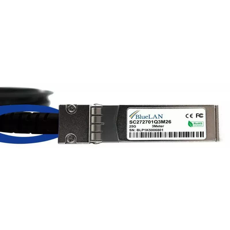 BlueOptics SFP-25G-C5M-BL InfiniBand-Glasfaserkabel 5 m SFP28 männlich/männlich